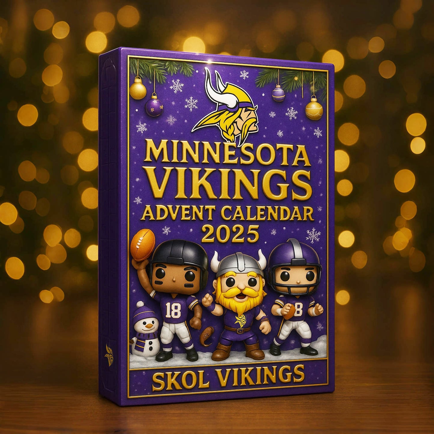 🏈NFL Team🎁Minnesota Vikings Advent Calendar 2025
