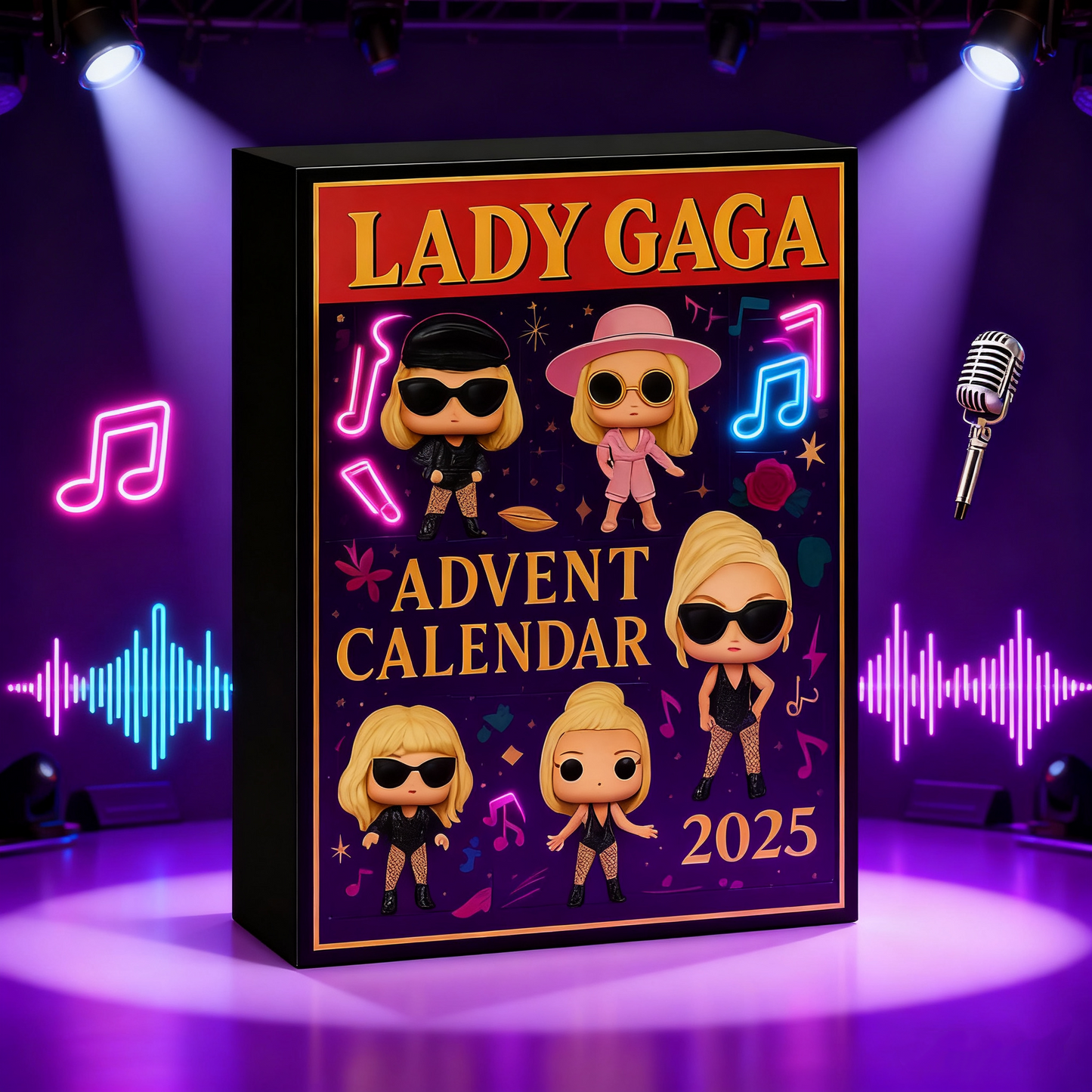 🎁 Lady Gaga Advent Calendar 2025 – Limited Edition 🎤✨