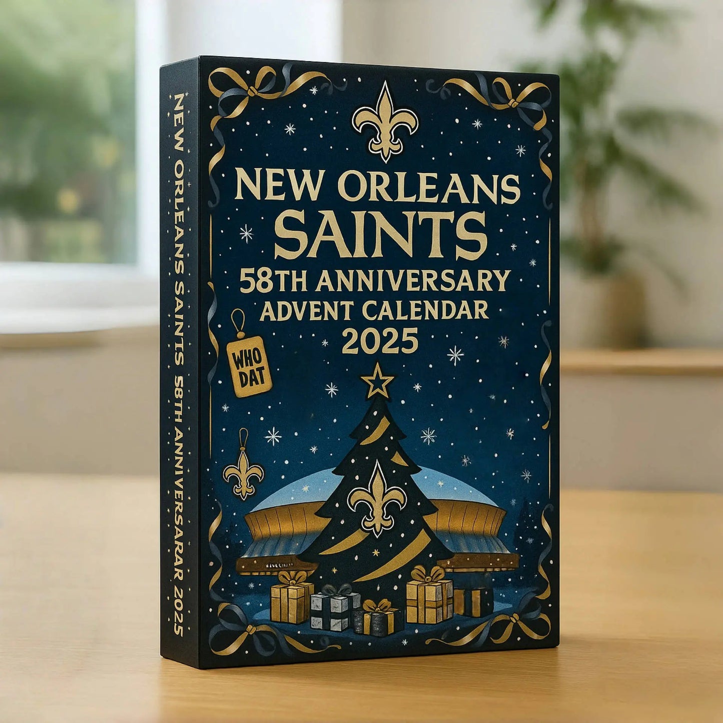 🏈NFL Team🎁New Orleans Saints 58th Anniversary Advent Calendar 2025