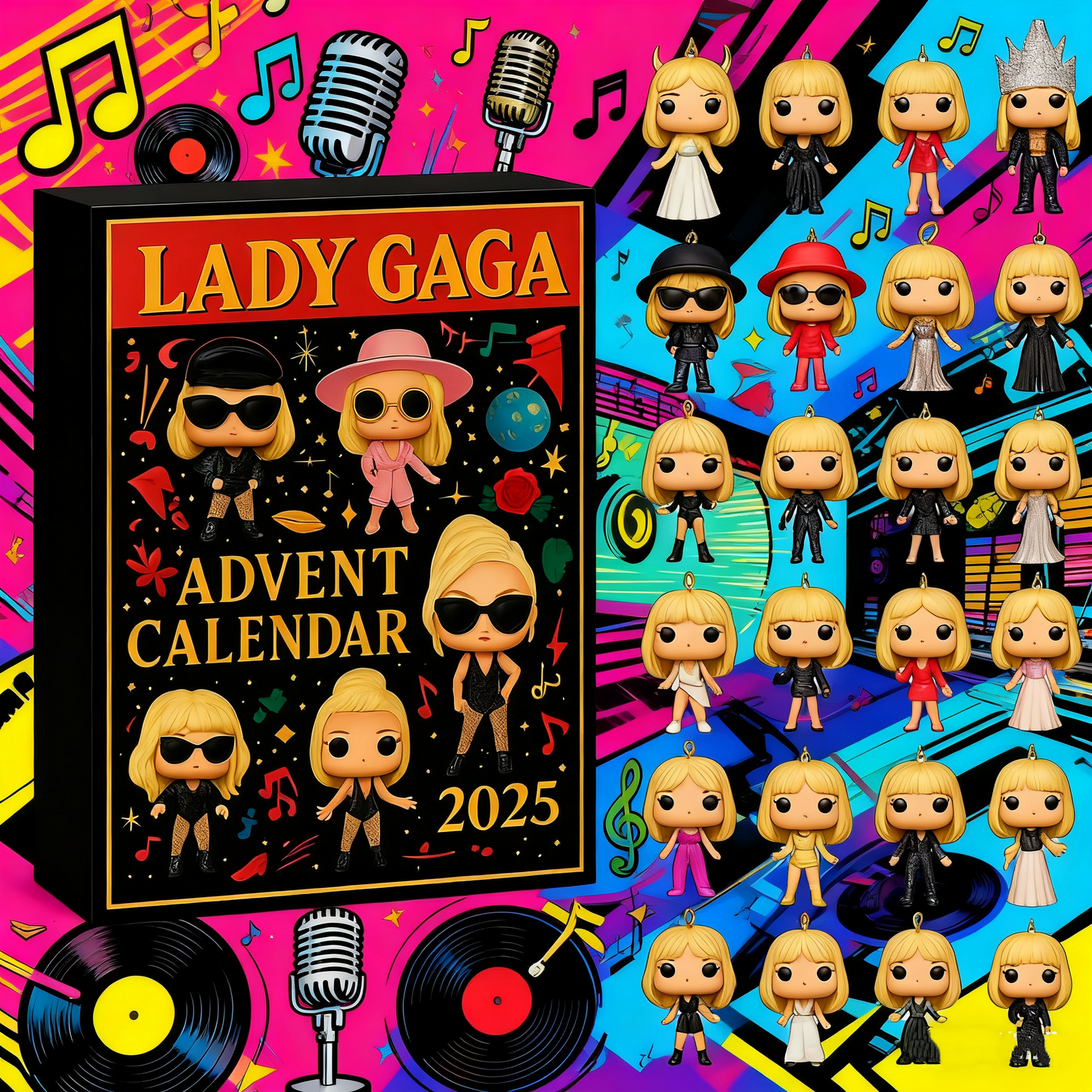 🎁 Lady Gaga Advent Calendar 2025 – Limited Edition 🎤✨