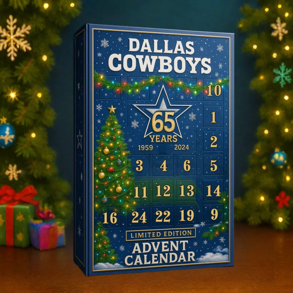 🏈NFL Team🎁2025 Dallas Cowboys 65th Anniversary Advent Calendar