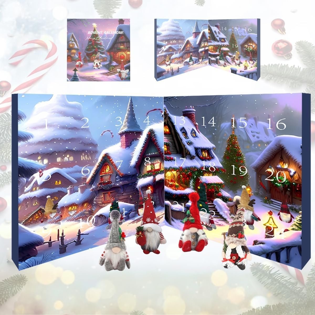 🎅2025 Christmas Gnome Advent Calendar