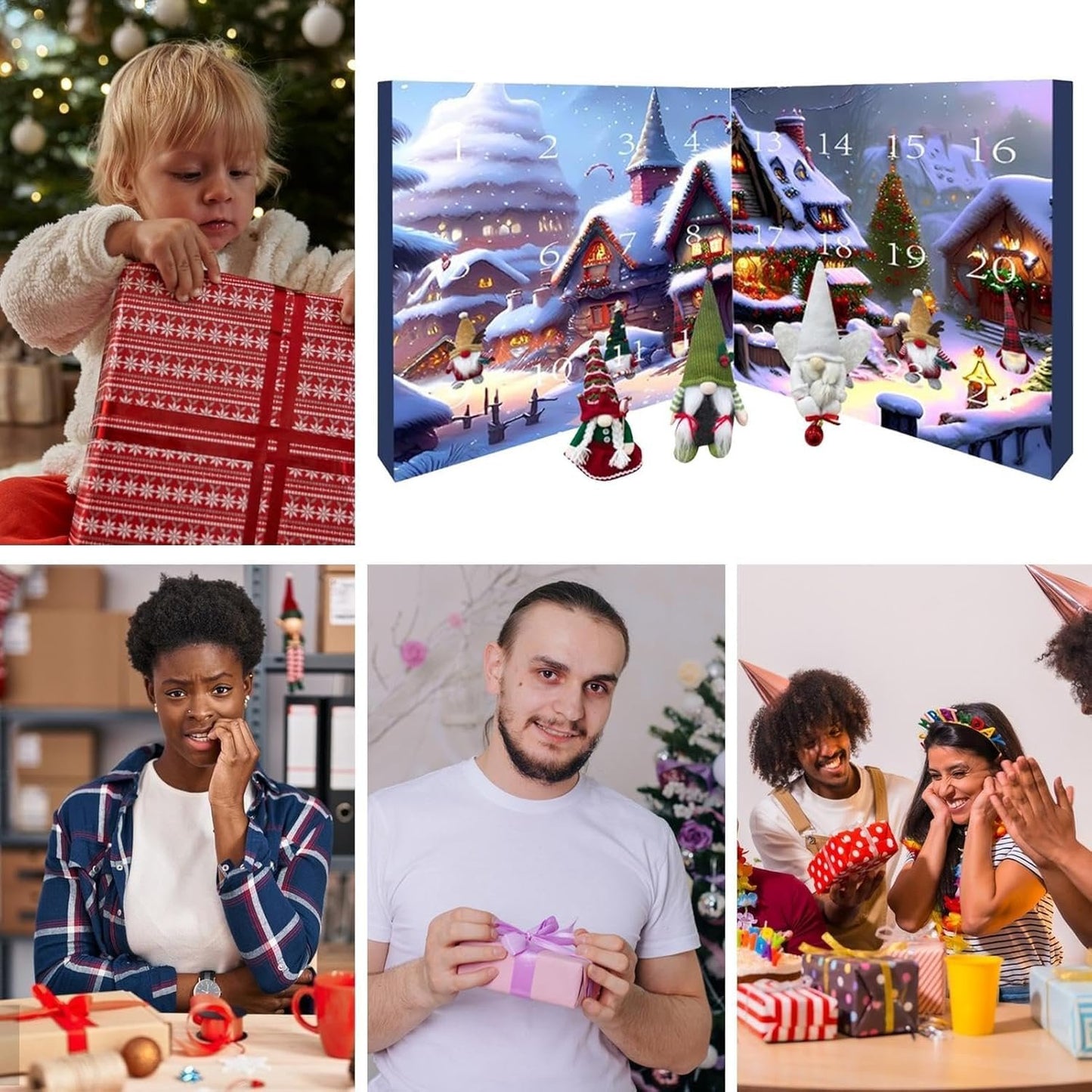 🎅2025 Christmas Gnome Advent Calendar