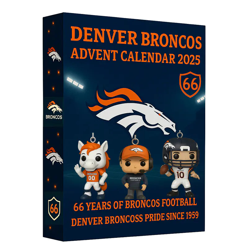 🏈NFL Team🎁Denver Broncos 66th Anniversary Advent Calendar