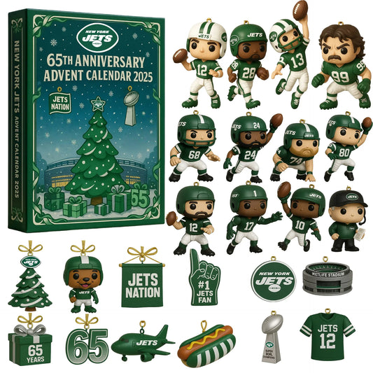 🏈NFL Team🎁New York Jets Advent Calendar