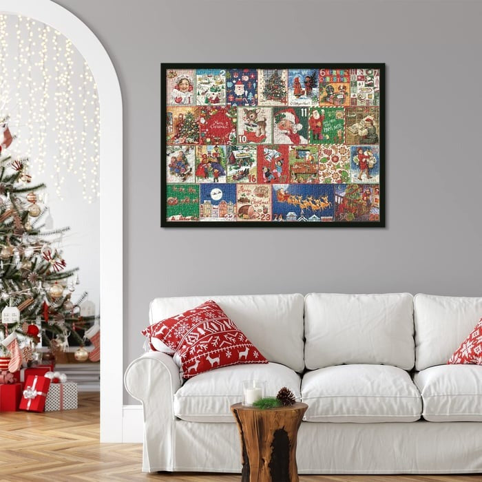 🔥Christmas Advent Calendar Jigsaw Puzzle 1000pcs
