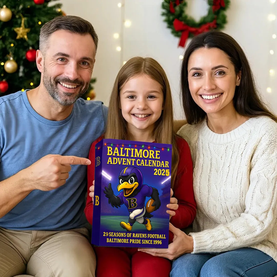 🏈NFL Team🎁Baltimore Ravens Advent Calendar 2025