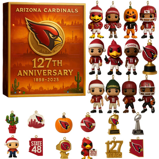 🏈NFL Team🎁2025 Arizona Cardinals Advent Calendar