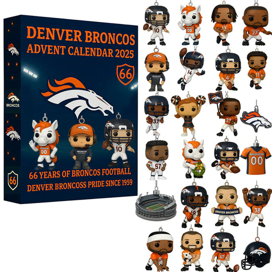 🏈NFL Team🎁Denver Broncos 66th Anniversary Advent Calendar