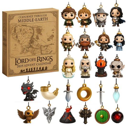 A Journey Through Middle Earth The Lord of the Rings 2025 Advent Calendar