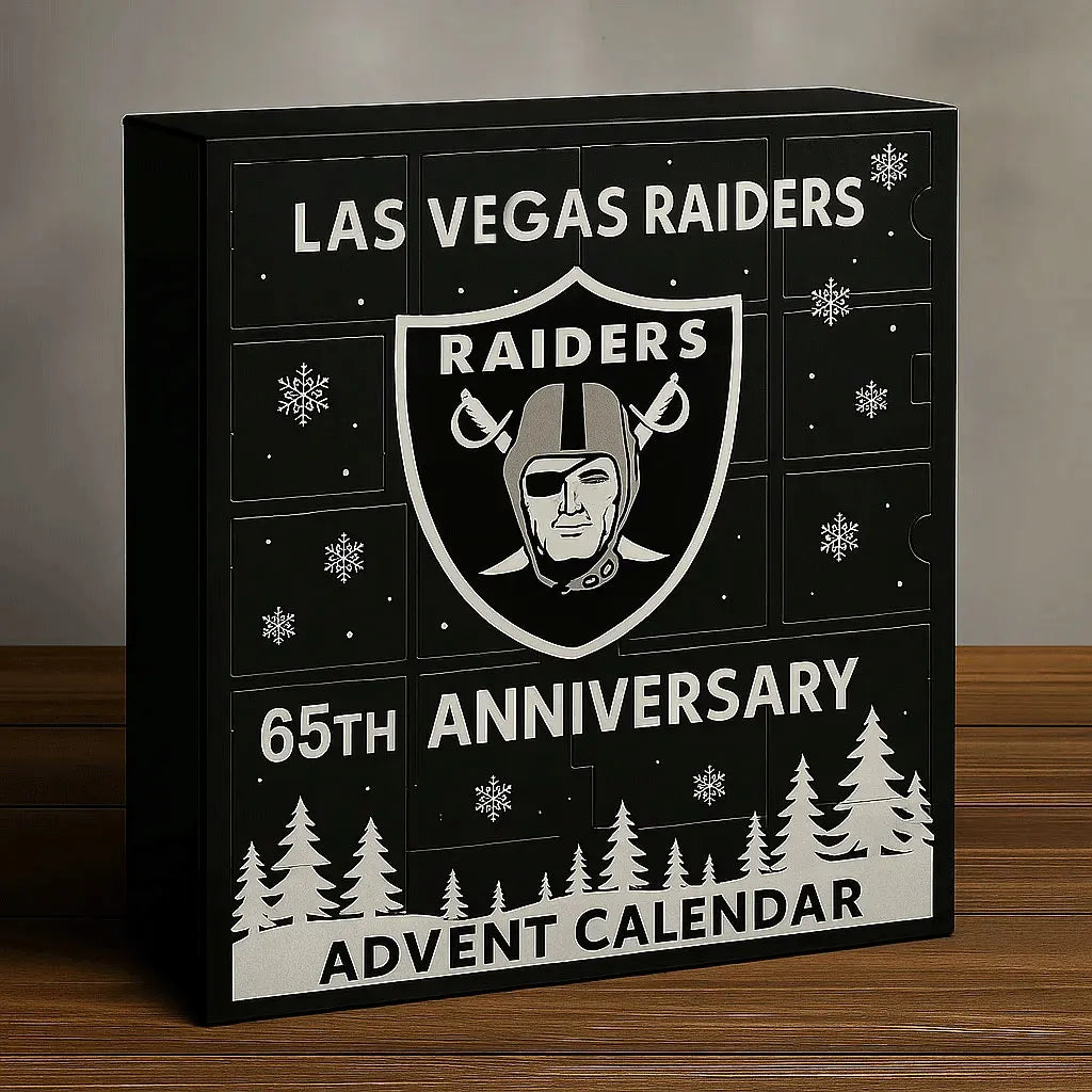 🏈NFL Team🎁Las Vegas Raiders 65th Anniversary Advent Calendar 2025