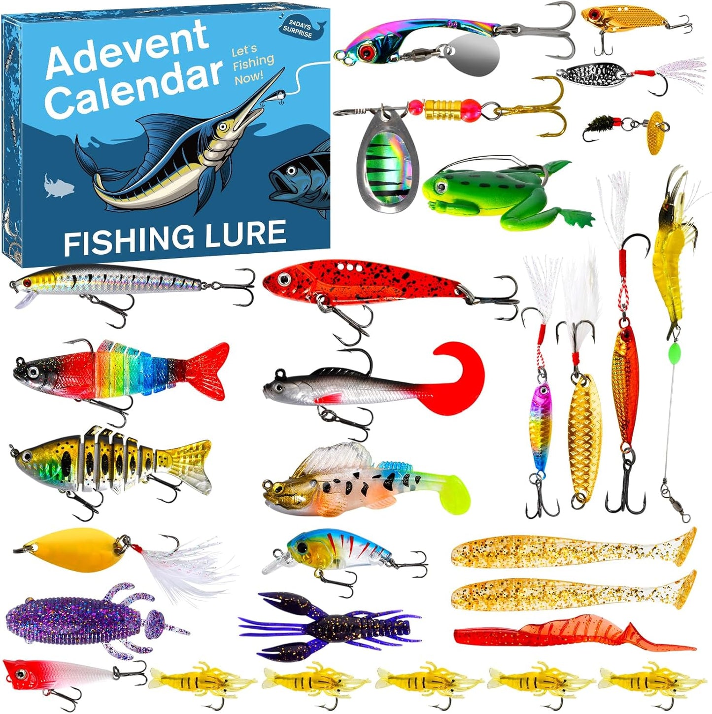 🎣Advent Calendar 2025 Fishing Lure Set