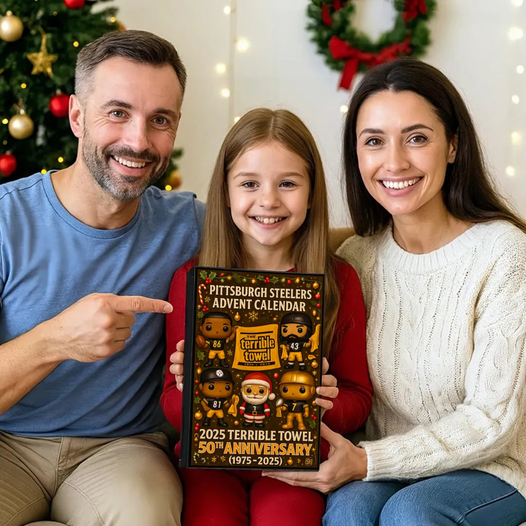 🏈NFL Team🎁Pittsburgh Steelers 50th Anniversary Advent Calendar