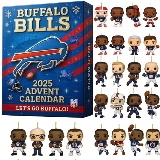 🏈NFL Team🎁Buffalo Bills star advent calendar