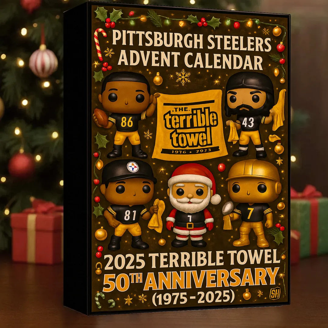 🏈NFL Team🎁Pittsburgh Steelers 50th Anniversary Advent Calendar