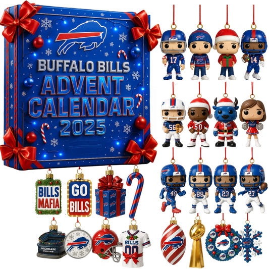 🏈NFL Team🎁2025 Buffalo Bills Advent Calendar